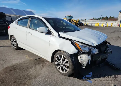 2017 Hyundai Accent Se z USA, uszkodzony, nr VIN KMHCT4AE2HU348730